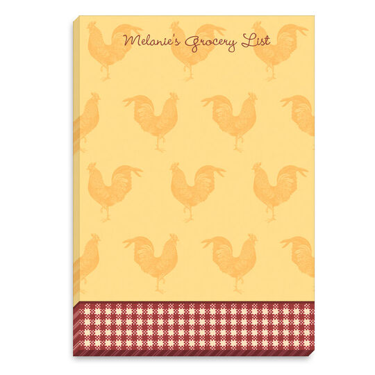 Good Morning Rooster Notepads